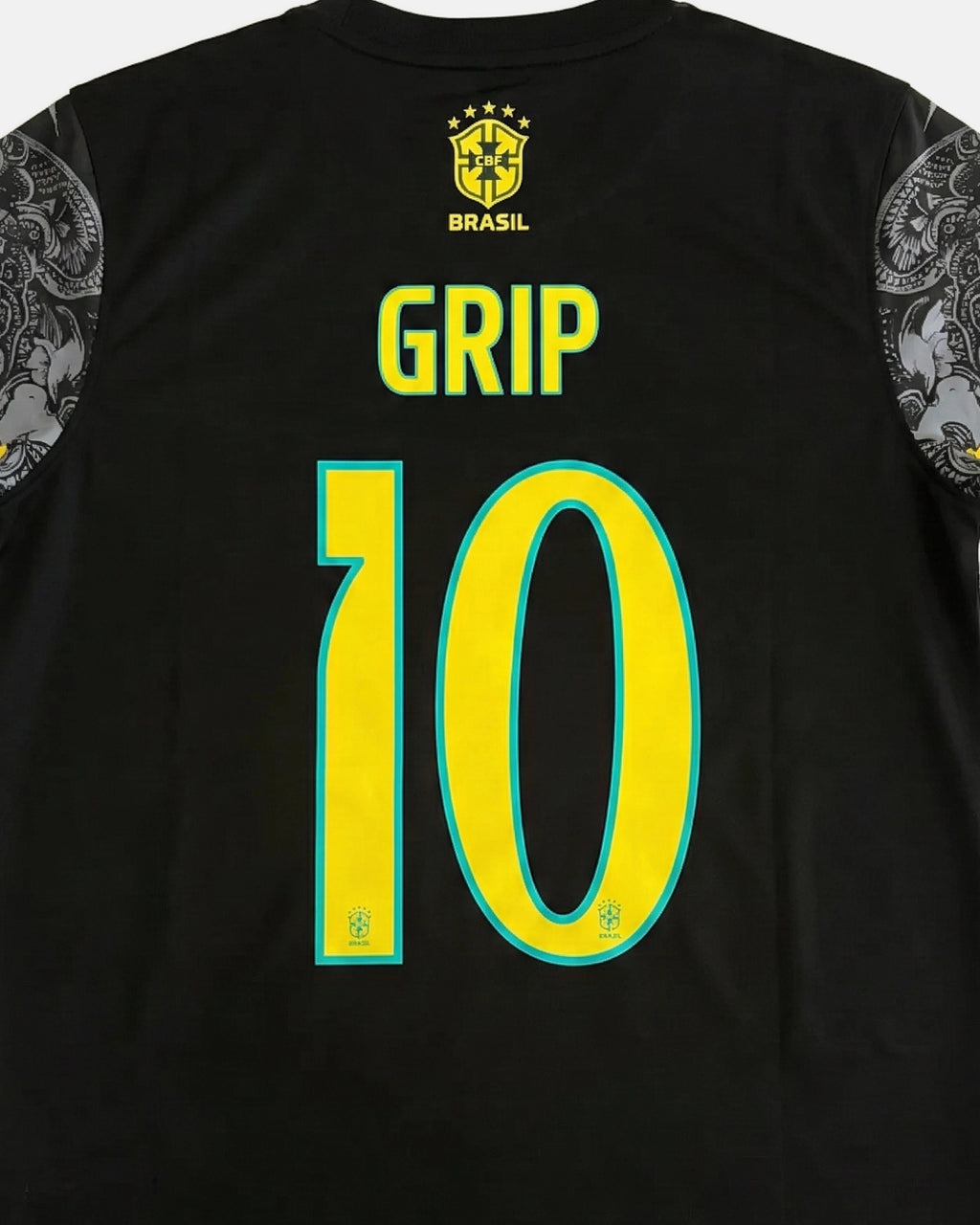 Maillot Bresil Jesus Gris