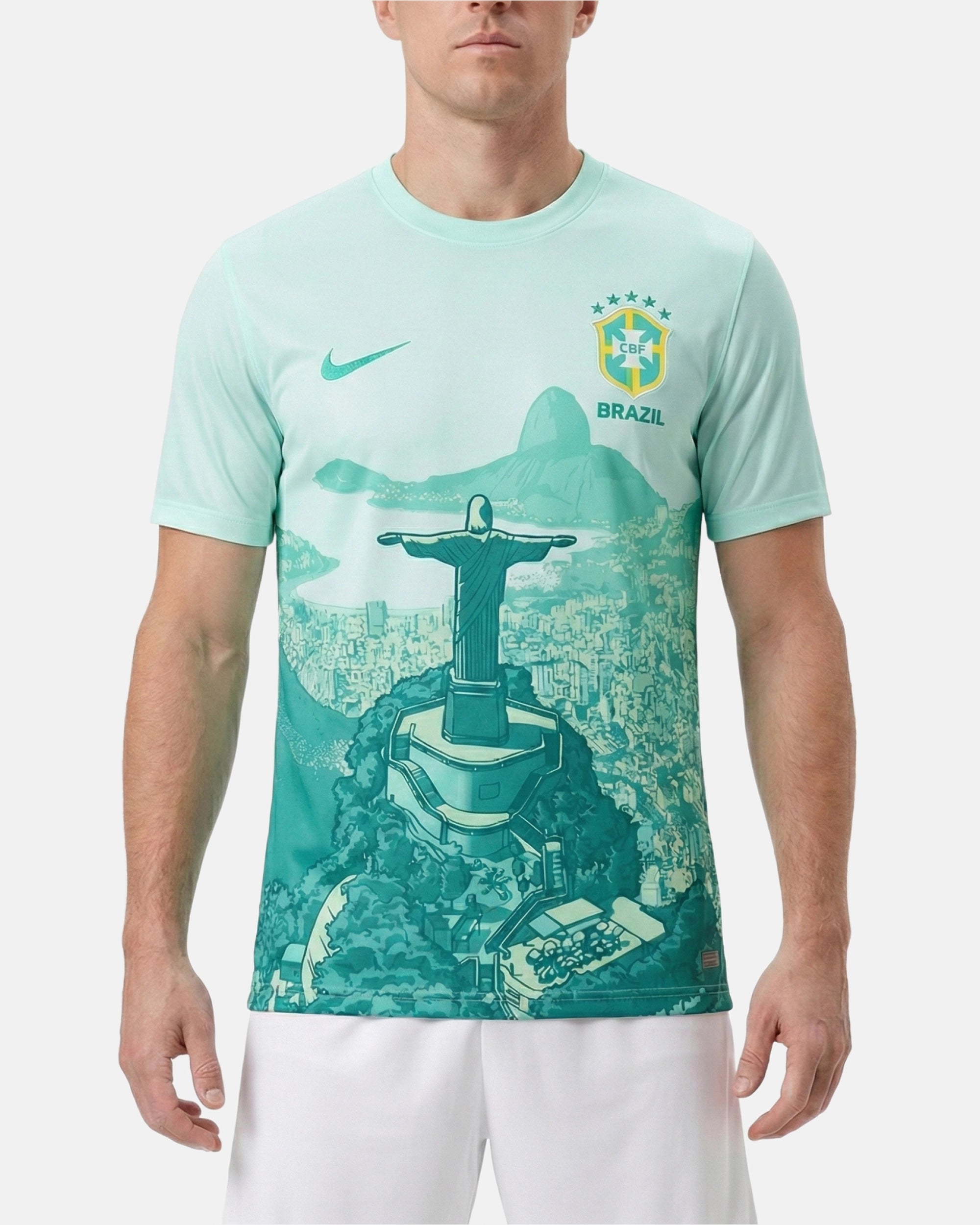 Brazil Jesus Grey Jersey