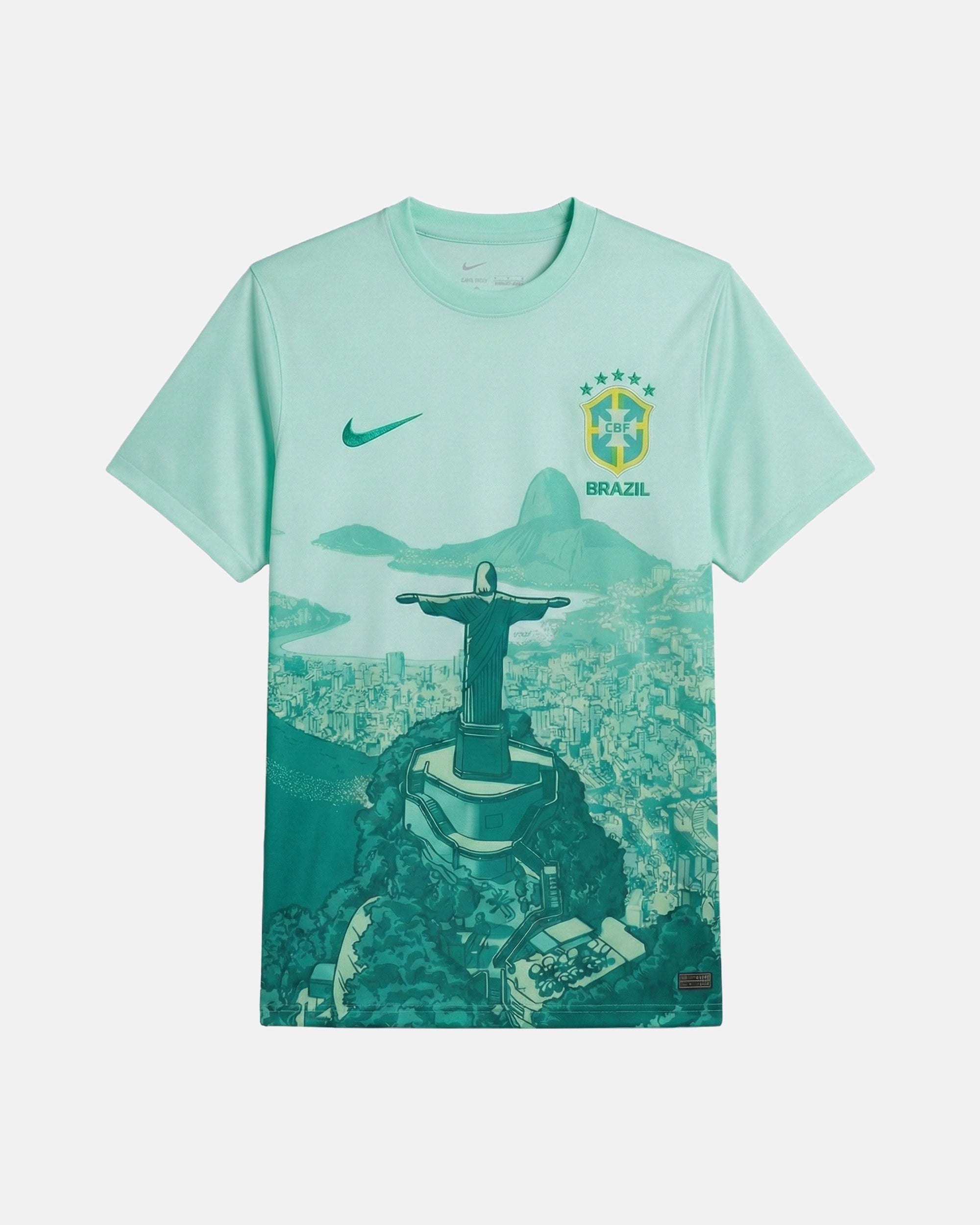 Brazil Jesus Grey Jersey