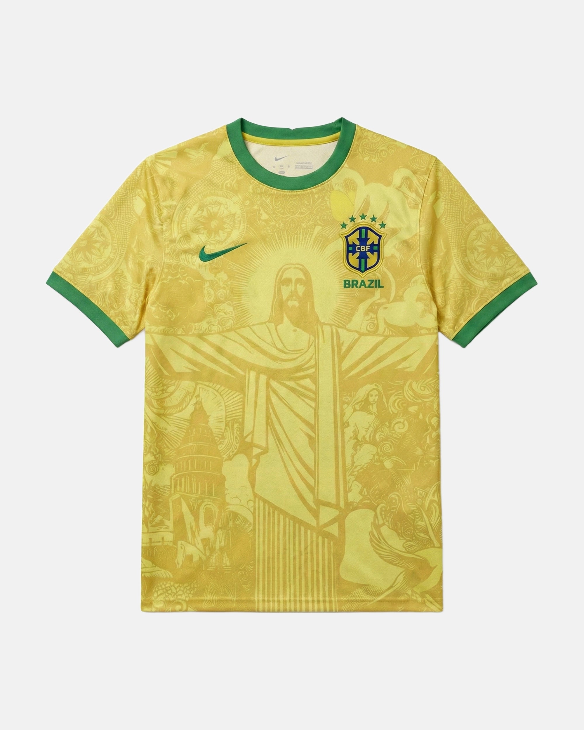 Brazil Jesus Grey Jersey