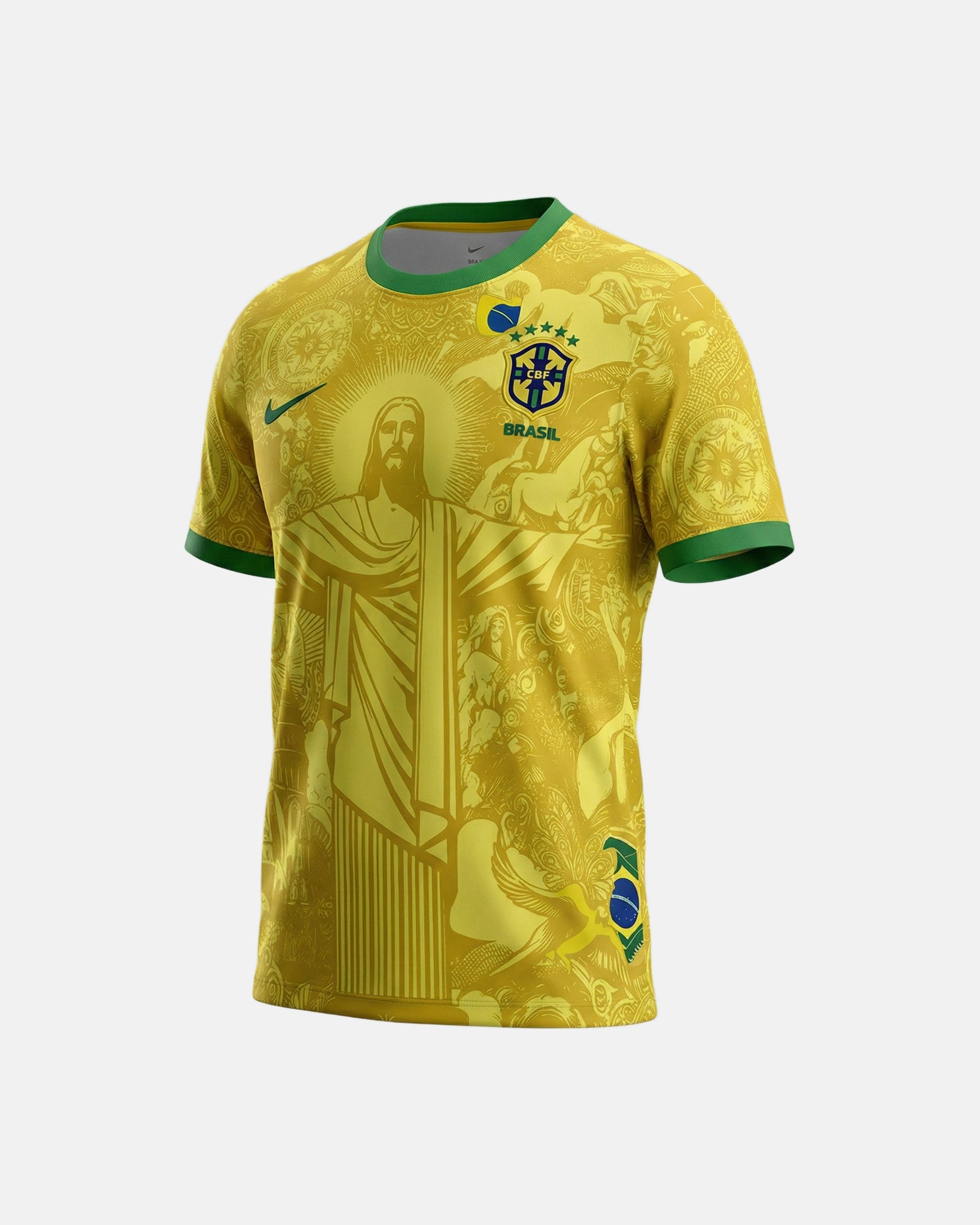 Brazil Jesus Grey Jersey
